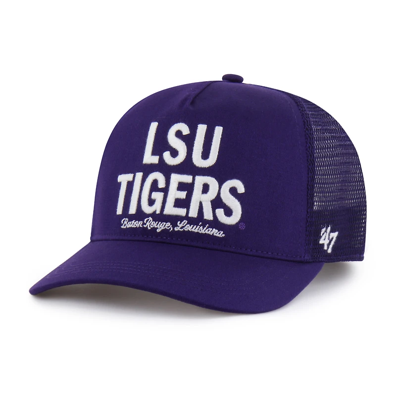 Men's '47 Purple LSU Tigers Contemporary Hitch Trucker Adjustable Hat