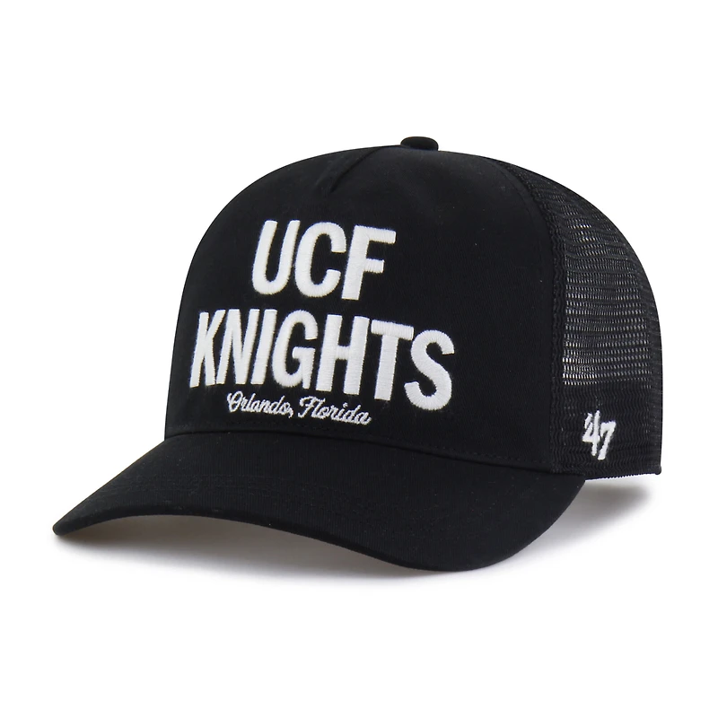 Men's '47 Black UCF Knights Contemporary Hitch Trucker Adjustable Hat