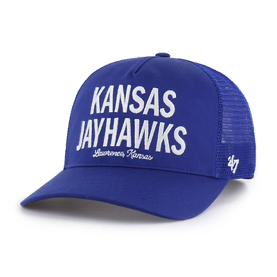 Men's '47 Royal Kansas Jayhawks Contemporary Hitch Trucker Adjustable Hat