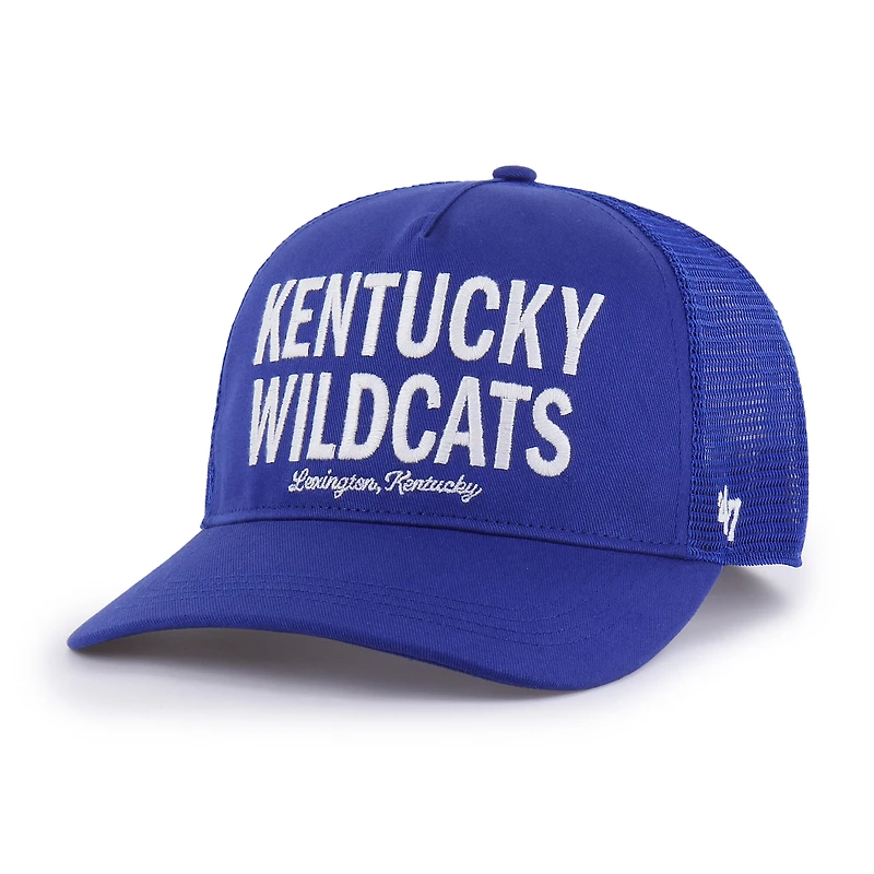 Men's '47 Royal Kentucky Wildcats Contemporary Hitch Trucker Adjustable Hat