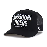 Men's '47 Black Missouri Tigers Contemporary Hitch Trucker Adjustable Hat
