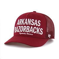 Men's '47 Cardinal Arkansas Razorbacks Contemporary Hitch Trucker Adjustable Hat