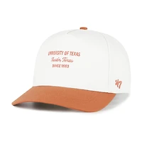 Men's '47 White Texas Longhorns Contemporary Basics Two-Tone Hitch Adjustable Hat