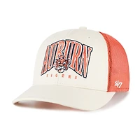 Men's '47  Natural Auburn Tigers Drawbridge Trucker Adjustable Hat