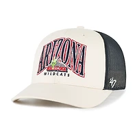 Men's '47  Natural Arizona Wildcats Drawbridge Trucker Adjustable Hat