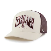 Men's '47  Natural Texas A&M Aggies Drawbridge Trucker Adjustable Hat