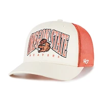 Men's '47  Natural Oregon State Beavers Drawbridge Trucker Adjustable Hat