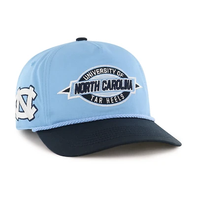 Youth '47  Carolina Blue North Carolina Tar Heels Frame Out Hitch Rope Adjustable Hat