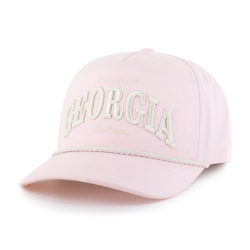 Men's '47  Pink Georgia Bulldogs Gelato Hitch Adjustable Hat