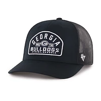 Men's '47  Black Georgia Bulldogs Leland Trucker Adjustable Hat