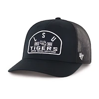 Men's '47  Black LSU Tigers Leland Trucker Adjustable Hat
