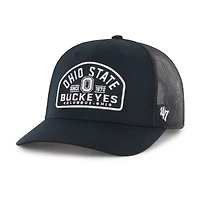 Men's '47  Black Ohio State Buckeyes Leland Trucker Adjustable Hat