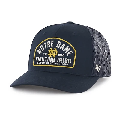Men's '47  Navy Notre Dame Fighting Irish Leland Trucker Adjustable Hat