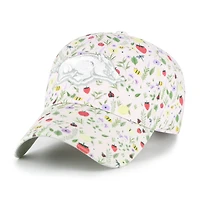 Women's '47  Light Pink Arkansas Razorbacks Posey Clean Up Adjustable Hat