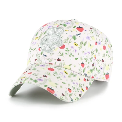 Women's '47  Light Pink Wisconsin Badgers Posey Clean Up Adjustable Hat