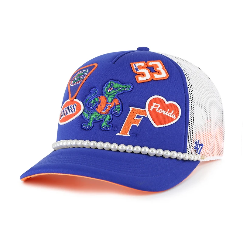 Men's '47 Royal/White Florida Gators Rally On Hitch Adjustable Hat