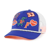 Men's '47  Royal/White Florida Gators Rally On Hitch Adjustable Hat