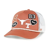Men's '47  Burnt Orange/White Texas Longhorns Rally On Hitch Adjustable Hat