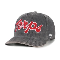 Men's '47  Gray Maryland Terrapins Reclaim Snow Wash Corduroy Hitch Adjustable Hat