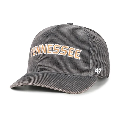 Men's '47  Gray Tennessee Volunteers Reclaim Snow Wash Corduroy Hitch Adjustable Hat