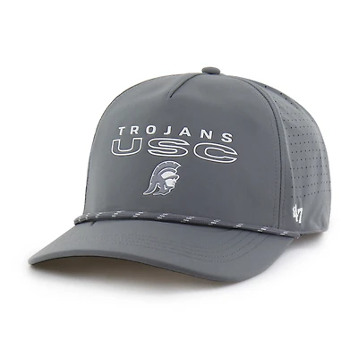Men's '47  Gray USC Trojans Forward Vent Hitch Rope Adjustable Hat