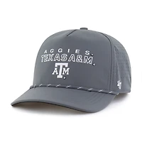 Men's '47  Gray Texas A&M Aggies Forward Vent Hitch Rope Adjustable Hat