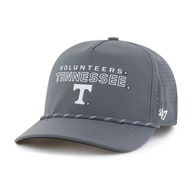 Men's '47  Gray Tennessee Volunteers Forward Vent Hitch Rope Adjustable Hat
