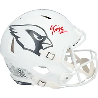 Trey McBride Arizona Cardinals Autographed Riddell 2024 Salute To Service Speed Authentic Helmet