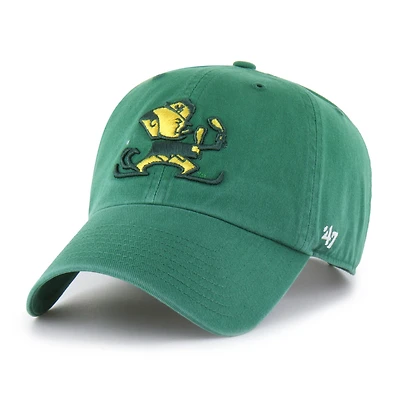 Men's '47  Green Notre Dame Fighting Irish Clean Up Adjustable Hat
