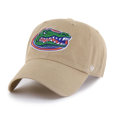 Men's '47  Khaki Florida Gators Vault Clean Up Adjustable Hat