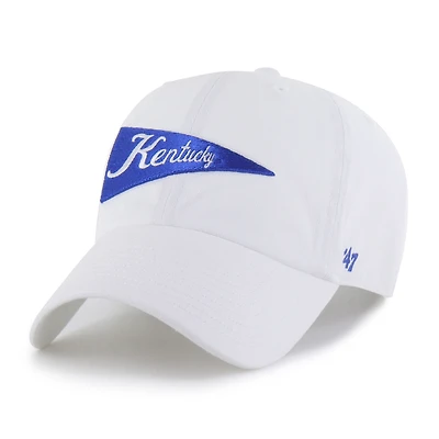 Men's '47  White Kentucky Wildcats Vault Clean Up Adjustable Hat