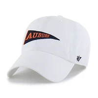 Men's '47  White Auburn Tigers Vault Clean Up Adjustable Hat