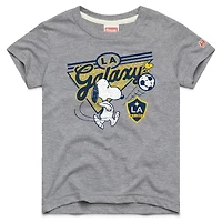 Youth Homage  Gray LA Galaxy MLS x Peanuts Snoopy Graphic Tri-Blend T-Shirt
