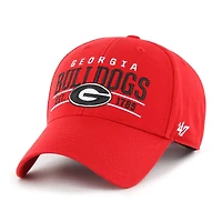 Men's '47  Red Georgia Bulldogs Center Line MVP Adjustable Hat