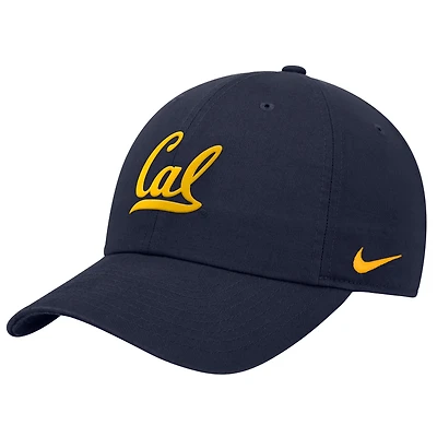 Men's Nike Navy Cal Bears 2026 Sideline Club Adjustable Hat