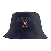 Men's Nike Navy Virginia Cavaliers Apex Striped Bucket Hat