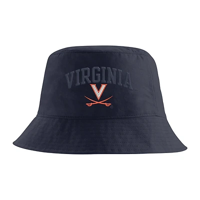 Men's Nike Navy Virginia Cavaliers Apex Striped Bucket Hat