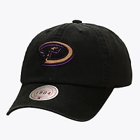 Unisex Mitchell & Ness Black Arizona Diamondbacks 1904 Soft Wash Cooperstown Adjustable Hat