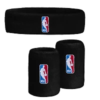NBA 3-Pack Headband & Wristband Combo Set