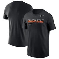 Men's Nike Black Oregon State Beavers 2026 Sideline Wordmark Legend Dri-FIT T-Shirt