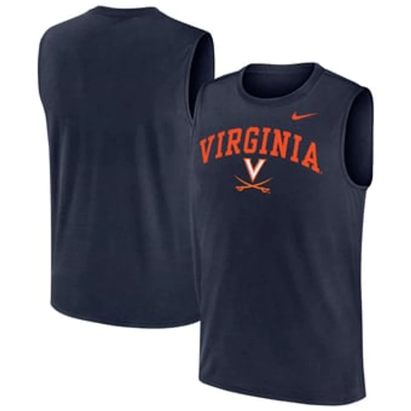 Men's Nike Navy Virginia Cavaliers Legend Dri-FIT Tank Top