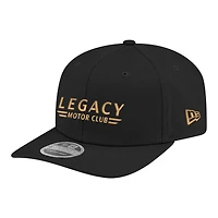 Men's New Era  Black Legacy Motor Club 9SEVENTY Logo Adjustable Hat