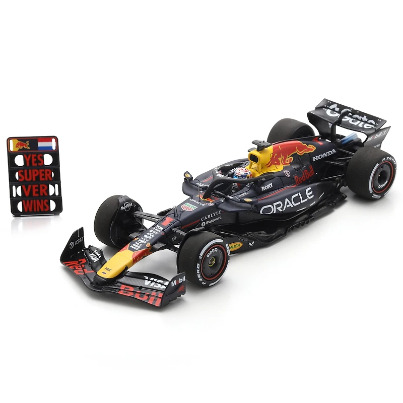 Spark Models Max Verstappen Red Bull Racing 2025 Abu Dhabi GP Champion 1:43 Scale Die-Cast Car
