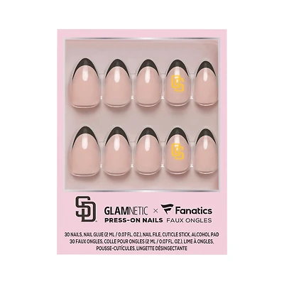 Glamnetic x Fanatics  San Diego Padres Nail Kit