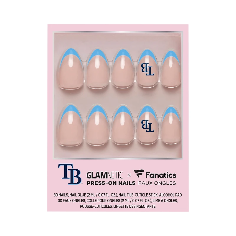 Glamnetic x Fanatics  Tampa Bay Rays Nail Kit