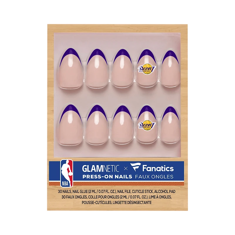Glamnetic x Fanatics Los Angeles Lakers Nail Kit