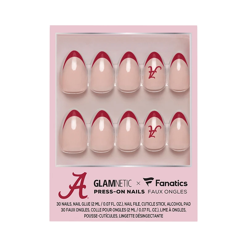 Glamnetic x Fanatics Alabama Crimson Tide Nail Kit