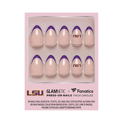 Glamnetic x Fanatics  LSU Tigers Nail Kit
