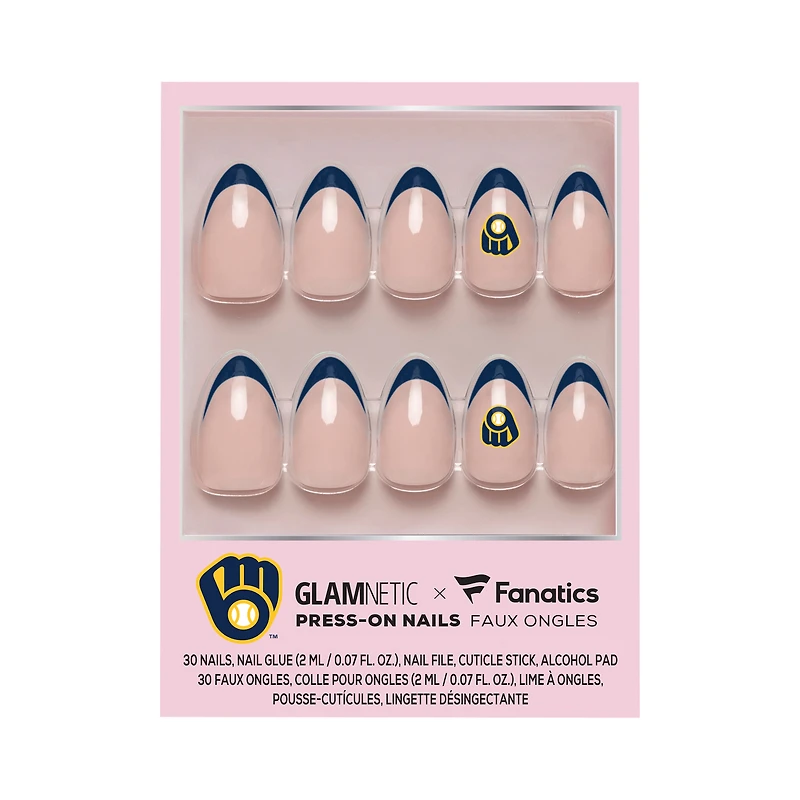 Glamnetic x Fanatics  Milwaukee Brewers Nail Kit