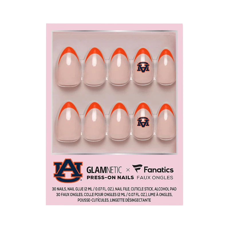 Glamnetic x Fanatics  Auburn Tigers Nail Kit
